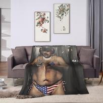 Venesuela Pagauta Gyvai Maduro Antklodė Dekoratyvinis Flanelinis Mesti Antklodė Sofai Lovai Šilta Minkšta Individuali PASIDARYK pats Kokybiška Lovatiesė 75X95CM