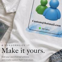 Frutiger Aero Shirt, Custom Email T Shirt, Personalized Still Online Tee, Y2K, Retro Messenger Inspired Shirt, Custom Username Gift 3XL