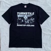 Unisex Short Sleeve Crew Neck Cotton T Shirt Nonstop Hardcore Turntable S įvairiaspalvis