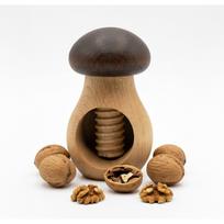BUK Walnut Cracker Wooden 6x10cm Hard Nut Opener Manual Clamp Kitchen Tool