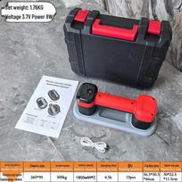 Automatinis elektrinis siurbimo puodelis stiklo plytelių ir grindų tarpų remontui red