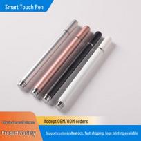 Universal Dual-Head Capacitive Stylus Pen for Mobile Phones & Tablets - High Precision for Drawing, Writing, and Gaming sidabras