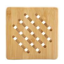 Heat Resistant Placemat Bamboos Insulation Pad Lightweight Dining Mat  Hot Dish Placement