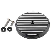 Motorcycle Air Filter Intake Cleaner Cover For Harley Dyna Low Rider Softail Fat Boy Touring Road Glide Trike Freewheeler juoda balta spalva