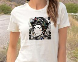 Princess Diana Tee, British Monarch History Shirt, Diana Princess of Wales Graphic T shirt, England Royal Family Tee, Retro Lady Diana Gift M