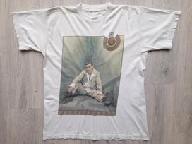 Vintage 1993 Eros Ramazzotti Tutte Storie T-Shirt Size XL , 90s Eros Ramazzotti Concert Tour Vintage Tee ,Italian Pop Singer European Tour S