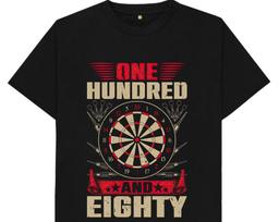 One Hundred And Eighty Darts T shirt 3XL