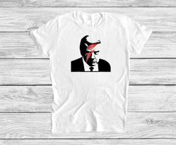 Donald Trump T shirt, American Politics, David Bowie Ziggy Stardust Inspired Tee 4XL