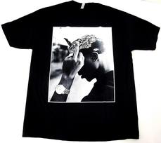 SHAKUR Rap Hip Hop T shirt Size S-4X Black Casual Gildan 5000 4XL