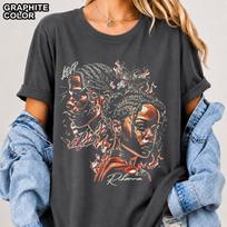 Asap Rocky and Rihanna T-Shirt, Comfort Colors, Bella & Canvas, Gildan Tee and SweaT-Shirt FD XL