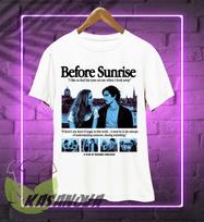 Before Sunrise 1995 T-Shirt, Ethan Hawke Romance, Richard Linklater Vienna, Romantic Film Gift S