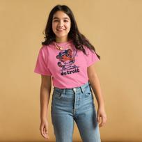 Detroit Tigers Chibi Youth T-Shirt: Kawaii Baseball Fan Tee 4XL