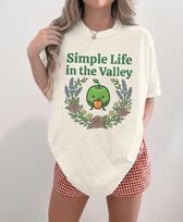 Stardew valley shirt Indie Video Game Cozy Gaming Apparel Stardew Valley Gift Junimo Krobus Merch Geeky Gamer Girl Gift Pixel Art T-Shirt 2XL