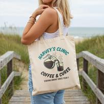 Stardew Valley Shirt Harveys Clinic Coffee Cures T-Shirt Stardew Gift Cozy Gaming Apparel Geeky Video Game Tee Pelican Town Merch Gamer Girl XL
