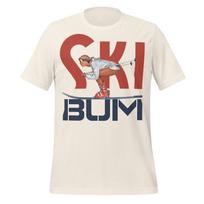 Retro Ski Bum T-Shirt: Vintage Style, Soft Cotton M