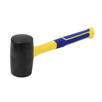 Solid Rubber Hammer Repair Task Hammer Mallet for DIY Enthusiasts Hand Tool