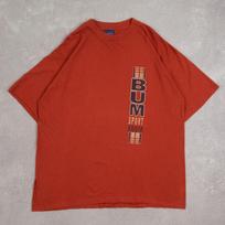 Vintage Bum Sport Equip Single Stitch T-Shirt Large Men's 1990s USA Made Orange Sport 3XL