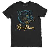 Raw Power Graphic T-Shirt - Black Panther Streetwear Tee S