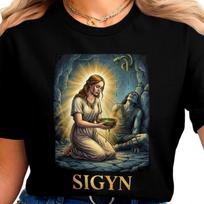 Sigyn T-Shirt | Norse Mythology | Vintage Norse Goddess Tee 3XL