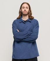 Cargo Bros Cb Collared Overknit (Navy) Free