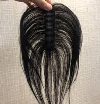 LLbeauty LE 2025 New Velcro Hook and Loop Fasteners Hair Topper for Women  for Thinning Crown No Glue Reusable Hair Patch 10inches&2.5x10cm juoda
