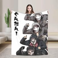 Deads by Daylights Blanket Soft Graphic Plush Bedding Throws For Couch Chair Picnic Flannel Bedspread Bed Cover Size: 75*100cm, Weight: 230 GSM