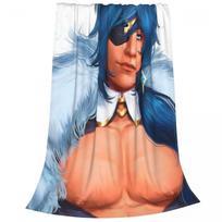 Sexy Kaeya Genshin Impact Blanket Cover Anime Flannel Throw Blankets Bedding Couch Portable Soft Warm Bedsprea Size: 75*100cm, Weight: 230 GSM