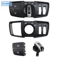 Car Front Dashboard Operation Panel Light Button Headlight Switch Cover Panel Trim For BMW f30 F31 1 2 3 4 X1 X2 Series  F20 F48 B