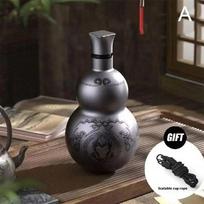 Black Myth Wukong Gourd Thermal Cup Wine Pot Portable Outdoor Wine Bottle Household Water Pot 401-500ml