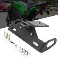 Kawasaki Z1000 License Plate Holder LED Light Bracket for KAWASAKI Z1000 2014- Z1000R Tail Registration Plate Holder Z1000 LOGO Black
