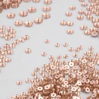 Dainty 5mm Light Peach Epoxy Resin Diamond Flat Back Center Hole Sew on Rhinestone Beads Charm Anklet Garment Making Supply Resin&5 mm
