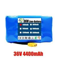 Genuine 36V 12Ah 10s2p Battery Packs Rechargeable Lithium Ion Battery for Electric Self Balancing Scooter HoverBoard Unicycle 4400mAh