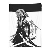 Sephiroth Ffvii Final Fantasy Blanket Fleece Spring Autumn Super Warm Throw Blankets for Bedding Travel Bedding Throws Size: 75*100cm, Weight: 230 GSM