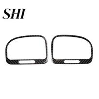 2vnt anglies pluošto automobilio oro išleidimo angos apdailos lipdukai, skirti VW Golf 6 R MK6 08-12 juoda