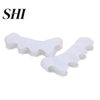 Heel Toe 2Pcs/Pair Thumb Correction Belt Easy to Wear Long-Lasting Soft Comfortable Non-slip Foot Care Feet Tool SEBS 5 Holes Finger Straightener for Adult balta