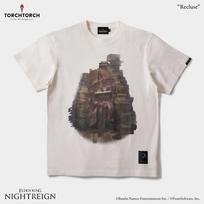 Elden Ring Nightreign Torch Torch Hermit TShirt White Japan New M