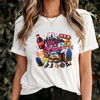 She's From Texas Graphic Tee, Buc-ees H-E-B Whataburger Print Wear, Texas Bluebonnet Cowboy Boots T-shirt, Southern State Pride Casual Top 3XL