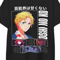 Oshi No Ko T-Shirt anime merch Inspired Design Japanese Idol Manga Shirt Otaku merch Gift Cute Aesthetic Streetwear Fan Art Style Unisex Tee XL