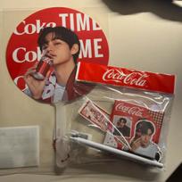 BTS Coca-Cola Bangtan Boys Fan & Phrase Goods Set