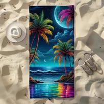 Tropical plants Towel For Swim Yoga Gym Quick Drying Soft and skin-friendly Beach Towels All-Season STJ50x100CM