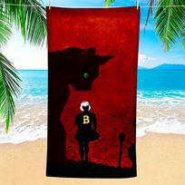 S-Sabrina Towel Towel Soft Pool Gift For Travel Gym Shower Camping Quick Dry Sports Large Beach Towels 100X50CM