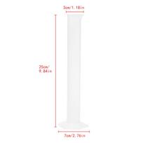 100 ml plastikinis hidrometro mėgintuvėlis naminiam viskiui, alkoholiui, alui, vynui, midaus white
