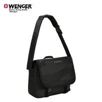 WENGER Swiss Army Knife, 14-Inch Laptop Bag, Free Shipping, Business Bag, Trendy Backpack, Black Travel Bag for Work Trips