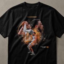 Stephen Curry Dynamic Basketball Player T-Shirt, Hoops Fan Graphic Tee, Sports Enthusiast Gift Idea, Game Day Streetwear Shirt XL