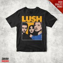 Lush Band Retro Rock Music Tee S