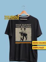 Rage Against The Machine Bernie Sanders Shirt, 2024 Elections Political Awareness Shirt, Activist Apparel, Anti-Trump, Anti-Trumpism Tee S