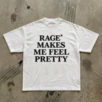 rage makes ME FEEL PRETTY Tee | Graphic Quote Shirt S
