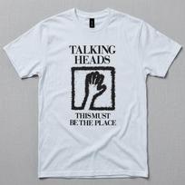 TALKING HEADS 'Must Be The Place' T shirt, 80s New Wave Tee Art Rock Band Shirt Post Punk Vintage Graphic Unisex M