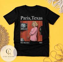 Paris Texas Film Tee, Wim Wenders Cult Classic 1984 Graphic Shirt S