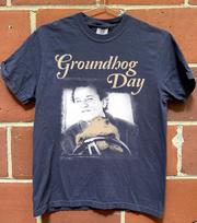 Comfort Colors Groundhog Day Movie T-Shirt, Bill Murray Film Shirt, Classic 90's Comedy Graphic Shirt, Unisex Retro Film Tee S
